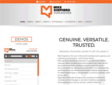 Tablet Screenshot of mikeshepherd.com